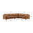 Bella Leather L-Shaped Sectional Right Hand Facing