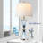 Touch Control Table Lamp For Bedrooms 3 Way Dimmable White Drum Shade Modern Bedsides Nightstand Lamp Set Of 2 With 2 USB Charging Port(Bulbs Included)-1656611998-1638520889