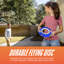 NERF Sonic Slinger Disc - Disque de 11 po pour enfants - Super léger pour une utilisation intérieure et extérieure - Hurle lorsque jeté