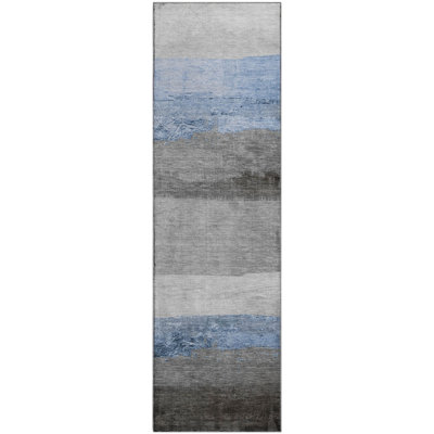 Premium Machine Washable Bennette AMF1883 Stripes Rug