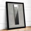 Light Through Concrete Industrial - Framed Print-1421854081-1421854093