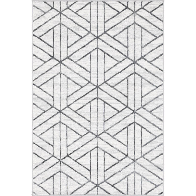 Rochele Geometric Indoor Rug, Rectangle 4'1" x 6'1"