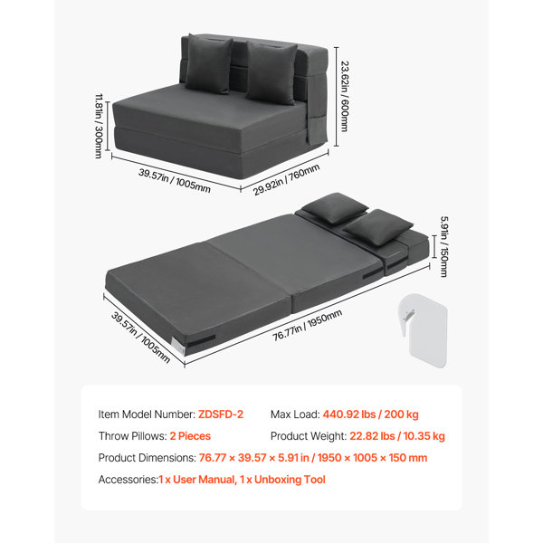 Dimensions du produit