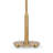 Daisy Steel Buffet Lamp