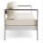 Shore Outdoor Patio Aluminum Sofa-1247526536