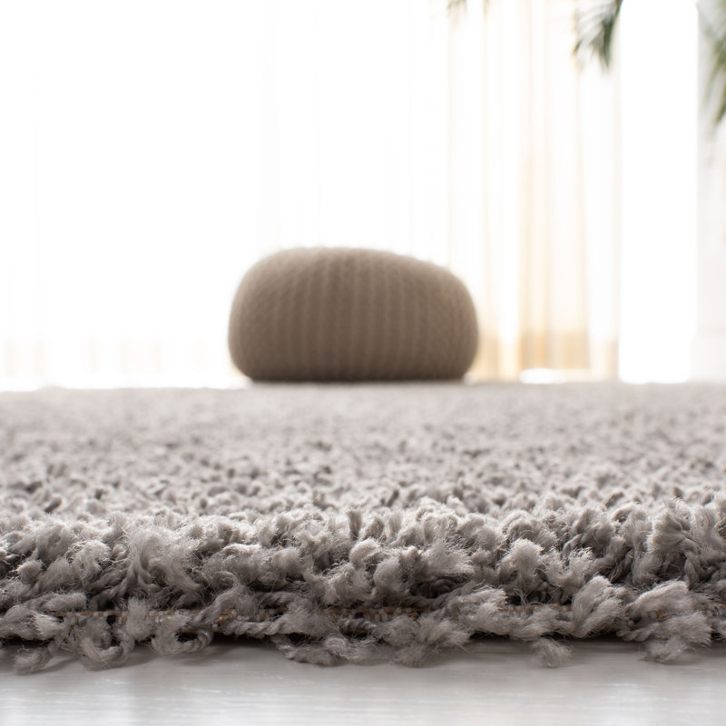 Barnabas Solid Colour Hand Woven Area Rug, Runner 66 x 244 cm