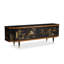 Nouveau meuble télé de style chinois avec portes de rangement-349154193