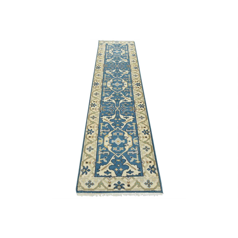 Tapis de couloir nouvel âge en laine 2 pi 8 po x 10 pi Dewitz