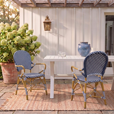 Chaise de patio empilable Androula