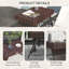 Table d'appoint pliante en rotin, table de bout d'extérieur, table basse en rotin PE tissé à la main pour balcon, cour, jardin, pelouse, cour, brun