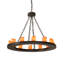 Chernyo 12 - Light Chandelier
