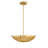 Eclectic 5 Light Gold Leaf Chandelier-873864644-873864645