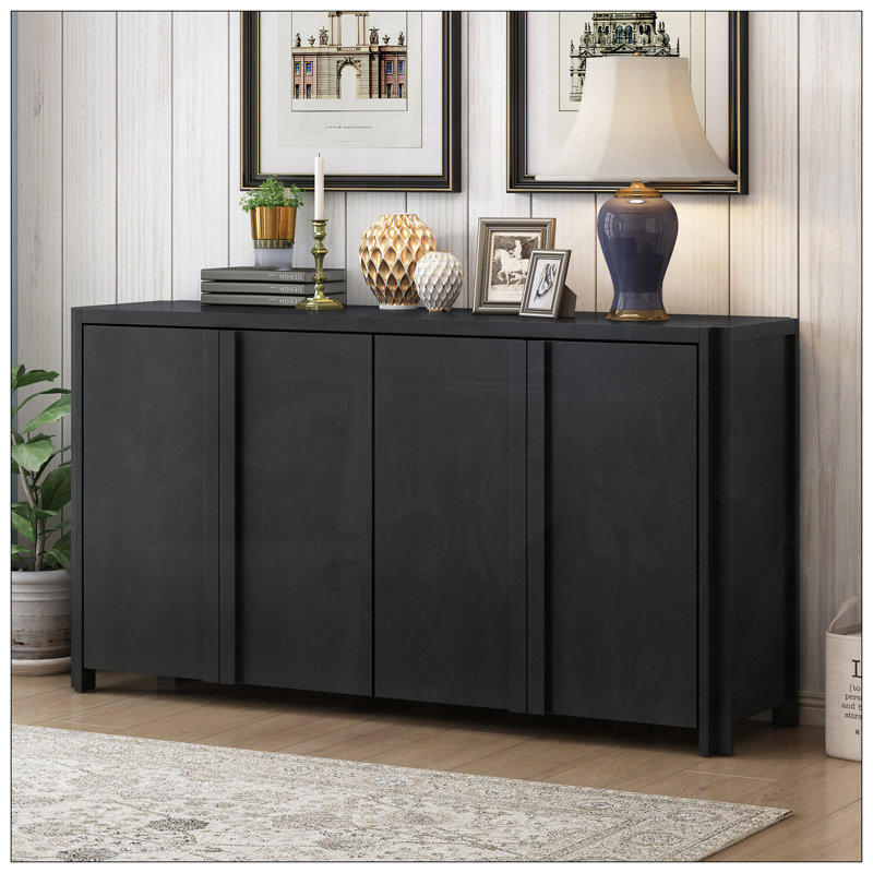 Buffet de salon, Noir, noir, noir, noir