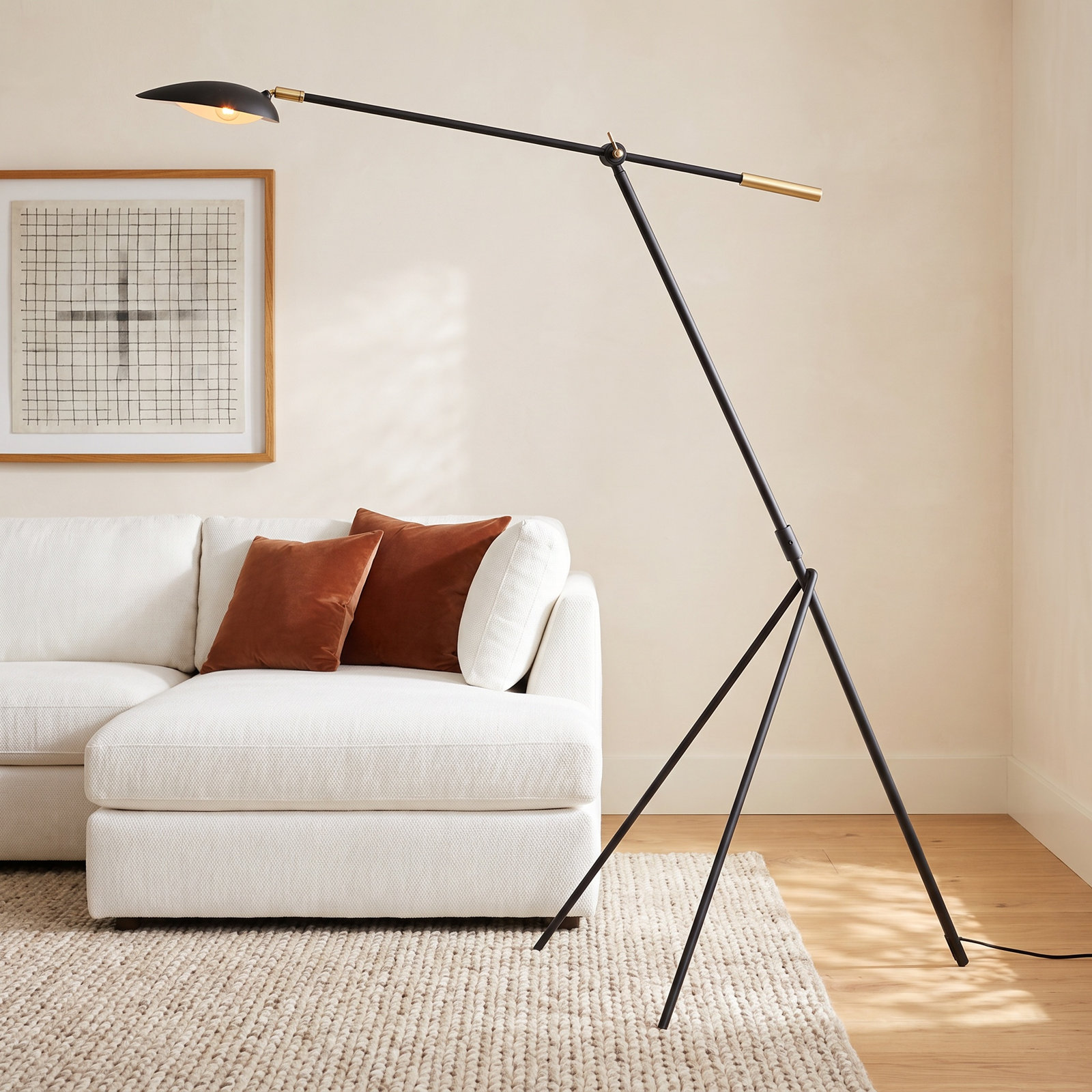 Cillian 60.5'' Dimmable LED Floor Lamp