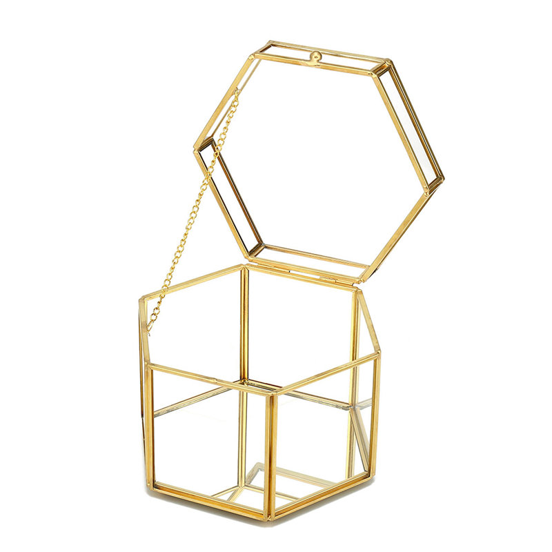 Curlee Glass Decorative Box