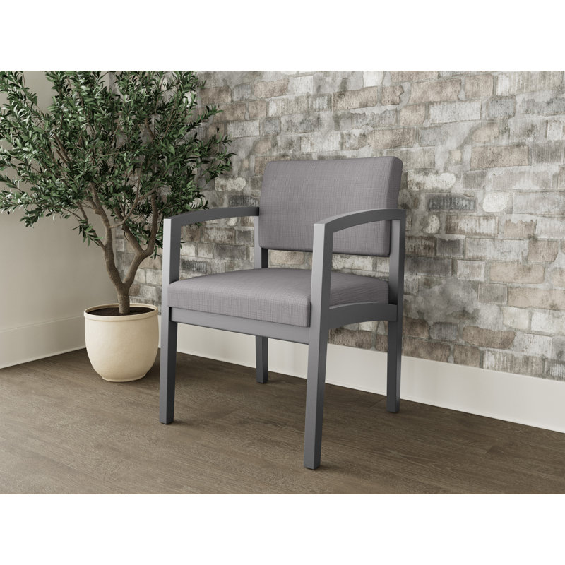 Chaise en bois Lenox, Étain, Plot Line acier
