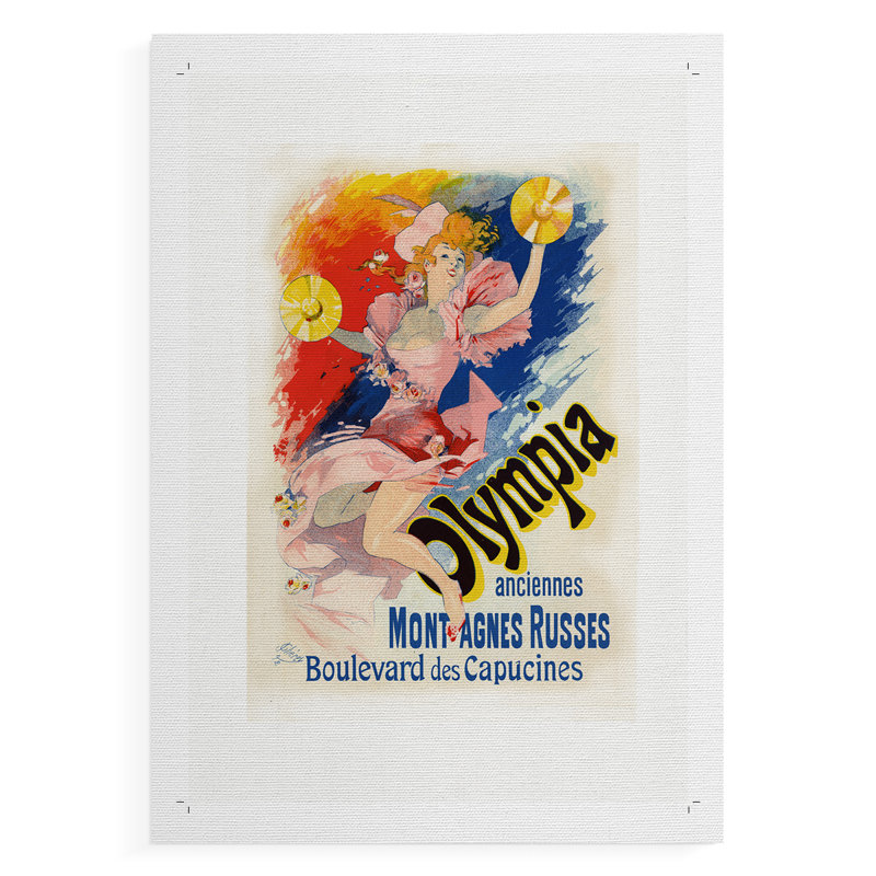 Olympia -Canvas Print Only - NOT FRAMED, 18" H x 12" W