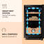 Klarstein 23m³ L Freestanding Mini Fridge