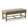 Banc en bois massif Louisa
