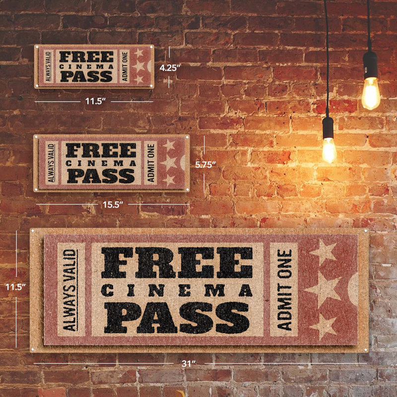 Plaque en métal Sory Free