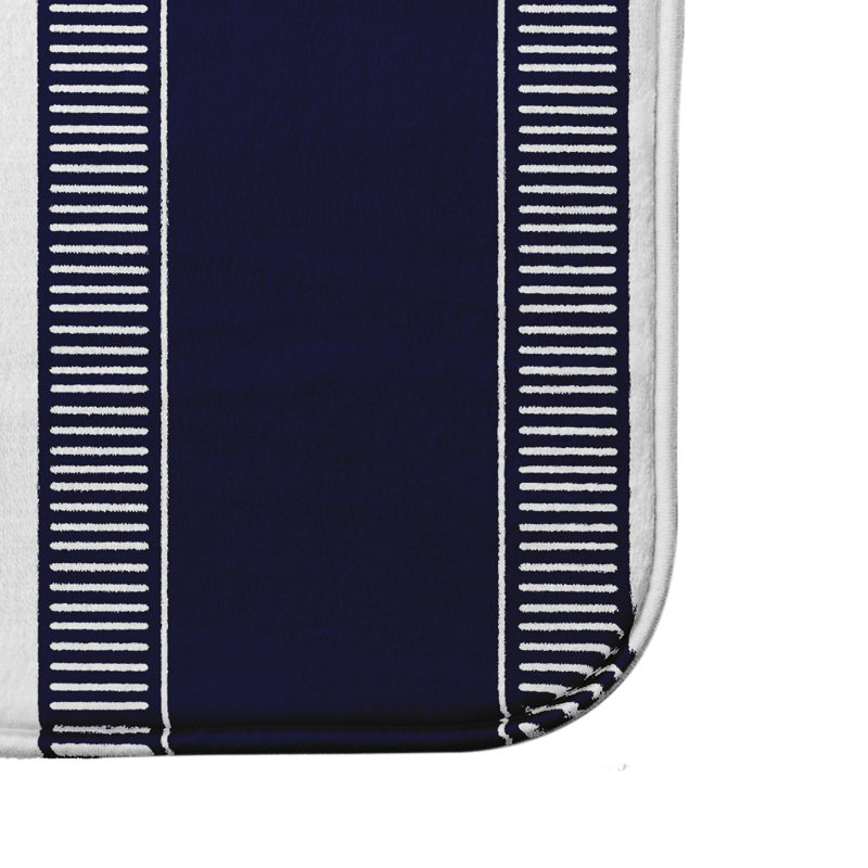 Tapis de bain Josephine, l 24 po x L 17 po, Bleu