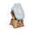 Arelli Novelty Glass Vase with Wood Stand-855112796