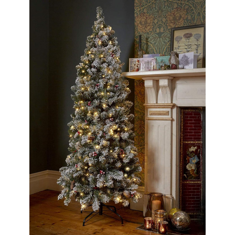 2.36' H Lighted Artificial Pine Christmas Tree