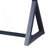 Charcoal Finish Console Table