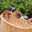 Panier avant en osier pour vélo-206961219