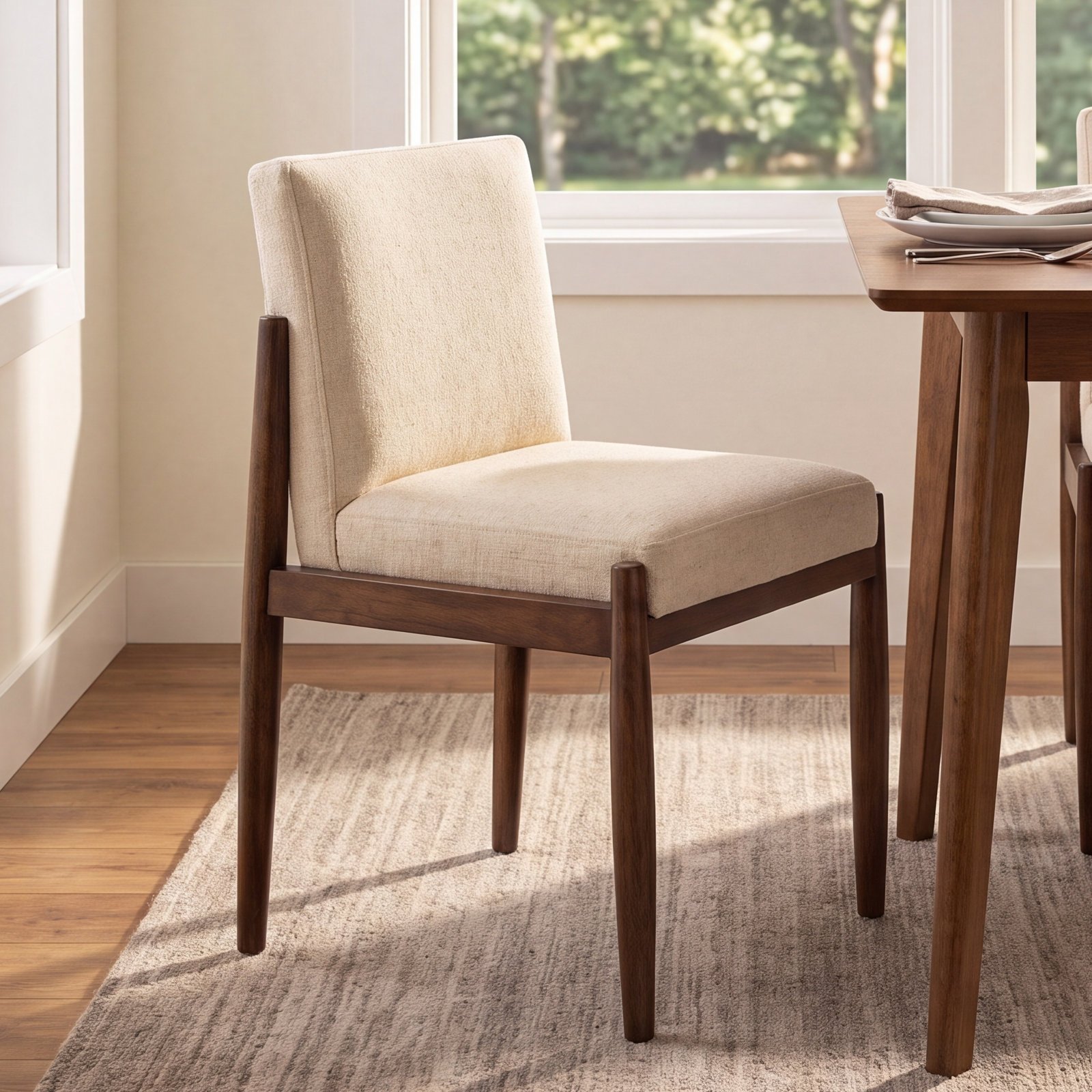 Eris Linen Dining Chair