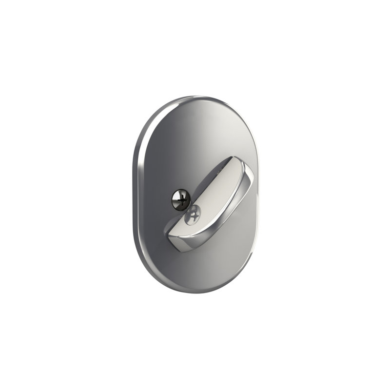 Single Cylinder Deadbolt With Remsen Trim, Chrome