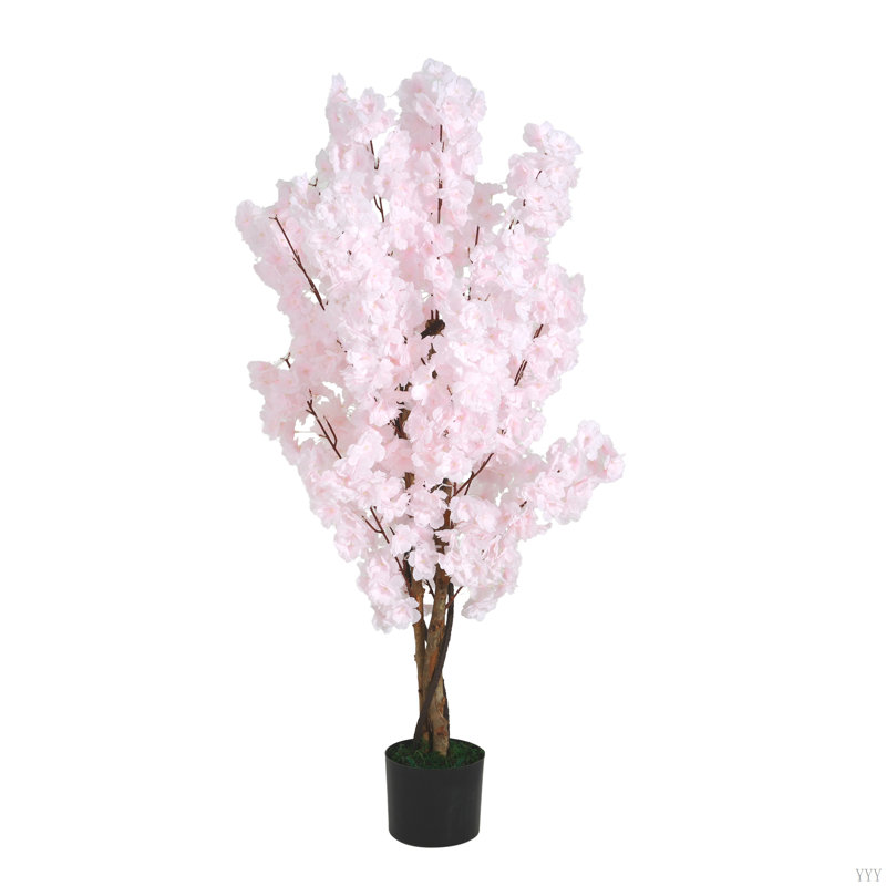 43" Artificial Cherry Blossom Tree With Pot