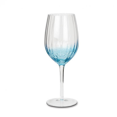 Optic Bubble Stemmed Red Wine Goblet