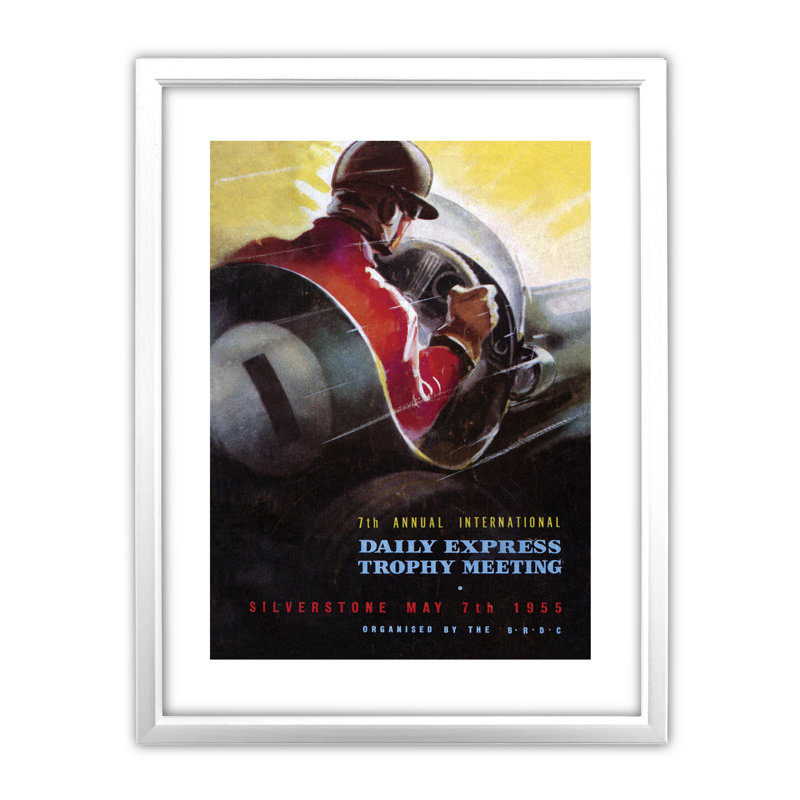 Single Picture Frame Print, White