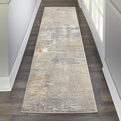 Tapis gris moderne Golda