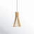 Eleazar 1 - Light Wood Single Pendant-941235471