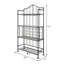 Wine Rack, Oak & Sandy Black Finish