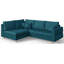 Corner Sofa with Wooden Legs In Scandinavian Style Knutsford-371157150-371157145