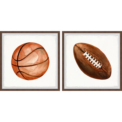 Sports 2 - Piece Framed Art