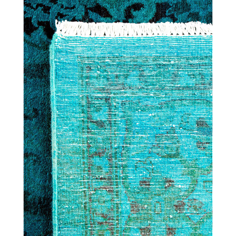 Fine Vibrance One-of-a-Kind 4' 1" X 5' 10" Hand Knotted Area Rug