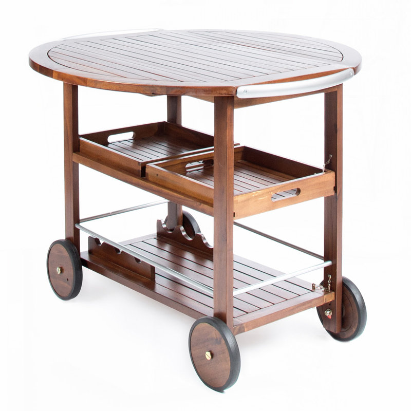 Chariot de table de bar pour l'extérieur