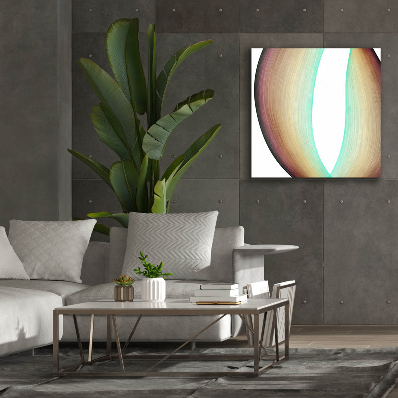  'Inner Pathways 1' by Alonzo Saunders Canvas Wall Art, 37" x 37"