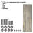 Wood Accent Bench Live Edge With Industrial Steel Pipe Legs-271300676