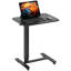 Bureau debout, hauteur réglable, bureau pneumatique, noir-1441619625
