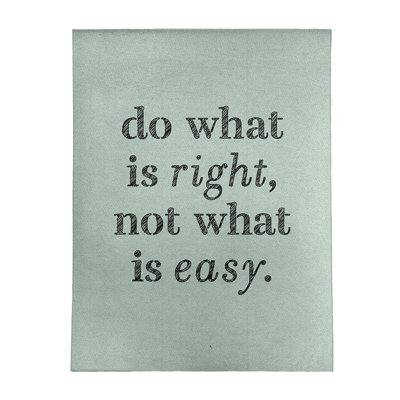 Quotes Chenille Indoor Rug