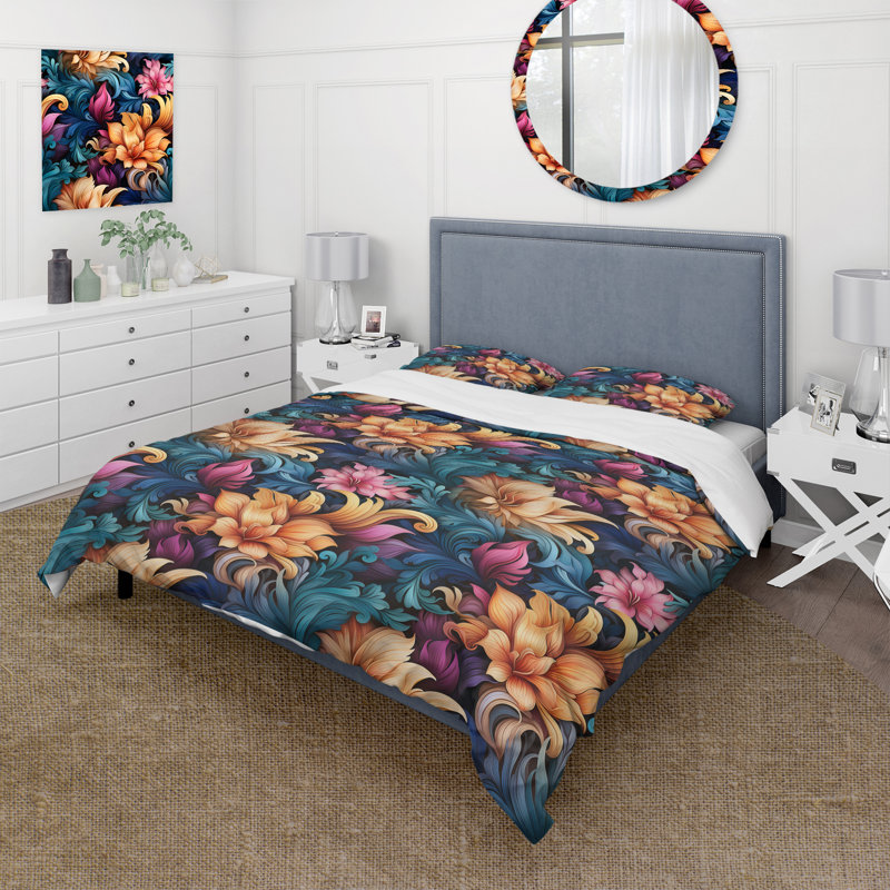 Literie Mystic Reverie, Housse de couette simple + 1 taie décorative stan