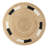 Adwin Geometric Jute Circle Natural/Cream/Black Rug-1629590802