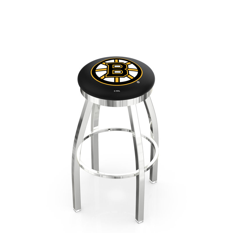 NHL Swivel Extra Tall Stool, Carolina Hurricanes, Chrome, "Extra Tall (36" Seat Height)"