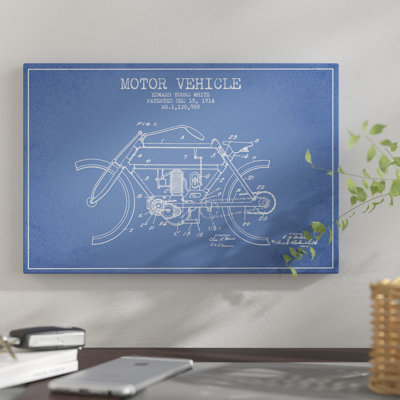 " Edward Y. Motor Vehicle Patent Sketch " by Aged Pixel