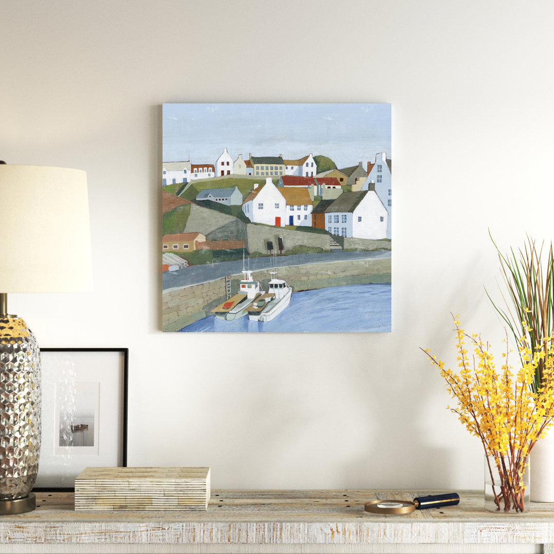 Wandbild Old Coast Town I von Grace Popp